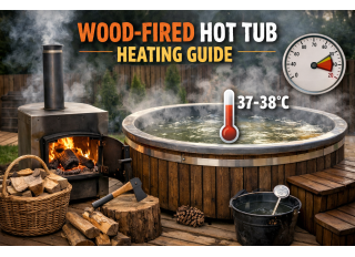 How to Heat Up a Wood‑Fired Hot Tub and Maintain the Perfect 37–38°C Temperature
